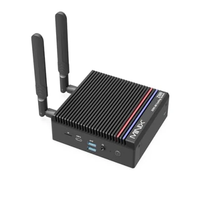 Imagen de MINIX Fanless Windows 11 Pro PC, Intel 12th Gen N300, Neo Z300 0dB 16GB DDR4, 512GB M.2 PCIe Gen3 x 4 SSD Micro Desktop Computer, 4K Dual Display/2.5G LAN, for Business Home Office Multi Tasking