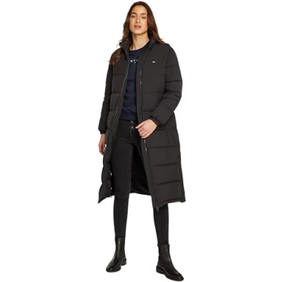 Imagen de Tommy Jeans MAXI Essential Puffer Chaqueta de invierno, Mujer, Talla: XS, Black