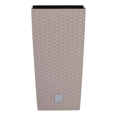 Imagen de Prosperplast Maceta Rato de 35 litros con inserto 28.7 x 55 cm en color mocca, Moca,