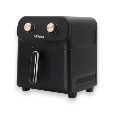 Imagen de ARDES ARFRYA04M Freidora De Aire ELDORADA 6L D Caliente en Metal Capacidad 6 Litros AirFryer con Pantalla Táctil Digital y Cronómetro 60’ Tecnología Rapid Air