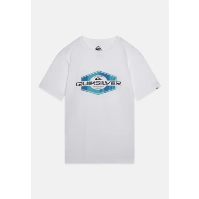 Imagen de Quiksilver Locked UP Unisex Camiseta estampada para niños, Talla: 16a, Aquifer