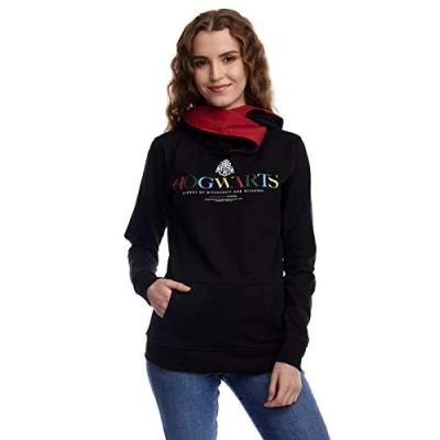 Imagen de Harry Potter Hogwarts Jersey para mujer, multicolor, XL