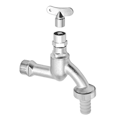 Imagen de Variosan 14405 Válvula de desagüe con llave tubo (1/2&quot;, mate, cromada, rosca)