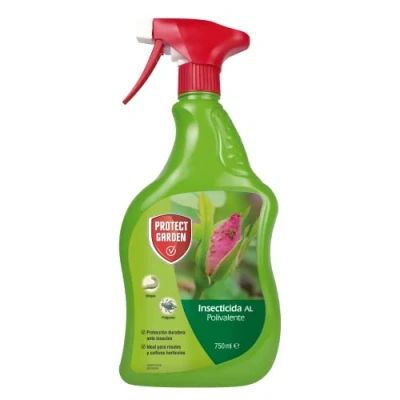 Imagen de PROTECT GARDEN Insecticida polivalente para jardín, pulgones y orugas. Listo uso, Aerosol