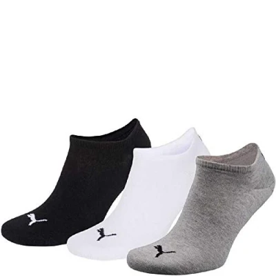 Imagen de Puma Calcetines Deportivos Unisex, Color Grey White Black/Grey Black, Talla 43 46
