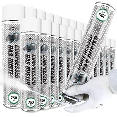 Imagen de AABCOOLING Home&amp;Office Frío Spray Compressed Gas Duster 24x750ml Congelante, Coche y moto, Cuidado del motor, Enfriado Directo Hasta 50C, Hielo