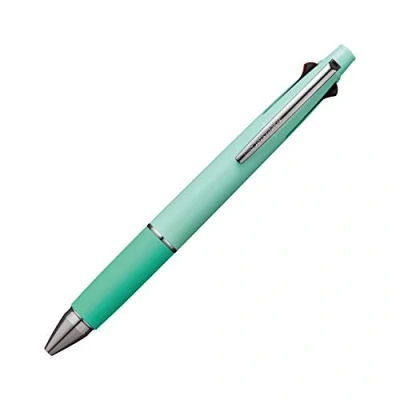 Imagen de uni Jetstream Multi Pen 4 y 1, bolígrafo de 0,5 mm (negro, rojo, azul, verde) lápiz mecánico mm, verde pálido (MSXE5100005.52)