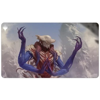 Imagen de Ultra PRO Alfombrilla de juego cartas Commander Masters para Magic: The Gathering ft. Zhulodok, Void Gorger, protege tus tarjetas y coleccionables durante el juego, úsalo como