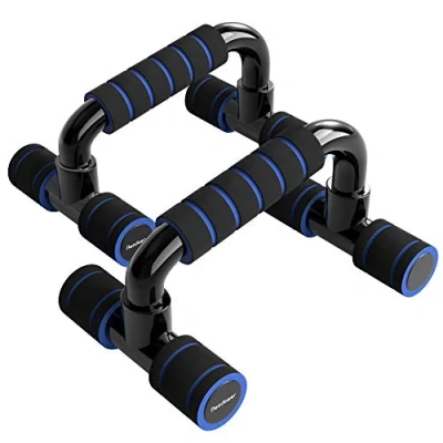 Imagen de READAEER Pushup Bar,Soporte para Flexiones, Negro (Azul)