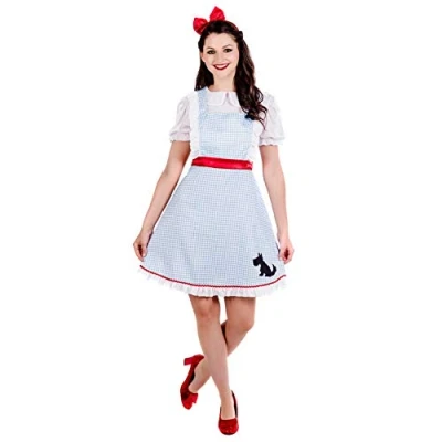 Imagen de Fun Shack Disfraz Dorothy Mujer, Vestido Del Mágico Mundo De Oz, Personaje Película Libro Mujer Carnaval Talla M