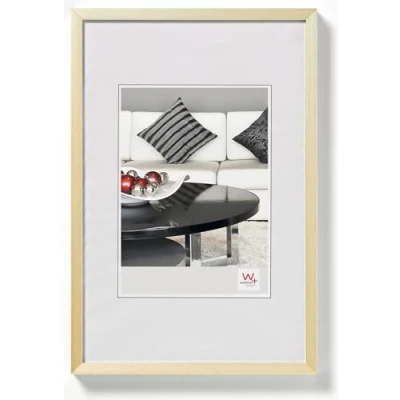 Imagen de Walther Design Home Marco de Fotos, Madera, Dorado, 30 x 40 cm