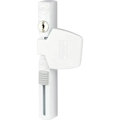 Imagen de Burg Wächter Winsafe WS 33 W SB Cierre para Puertas y Ventanas, Blanco, 184 x 74 37 mm