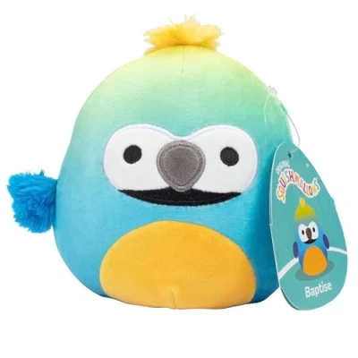 Imagen de Squishmallows Original Baptise The Guacamayo peluche oficial de Jazwares 5 pulgadas Mini coleccionable suave y blando Añádelo a tu escuadrón Regalo para niños, niñas niños