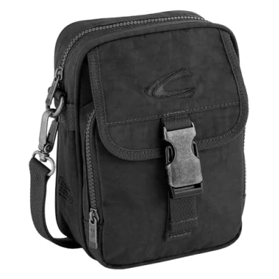 Imagen de camel active Umhängetasche klein; B00 Journey Bolso bandolera, 22 cm, Negro (Schwarz)