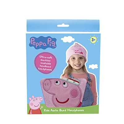 Imagen de OTL Technologies Peppa Pig Princesa Auriculares de Diadema para niños a Partir 3 años, Color Rosa