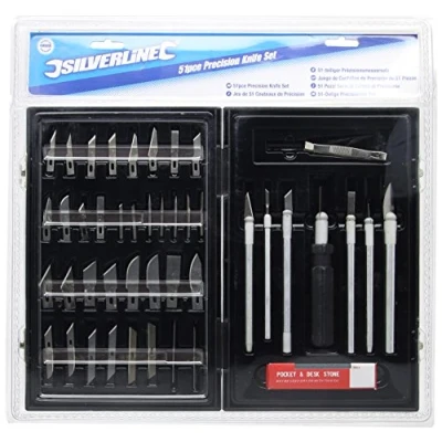 Imagen de Silverline Tools Hobby Juego de cuchillas, 251239