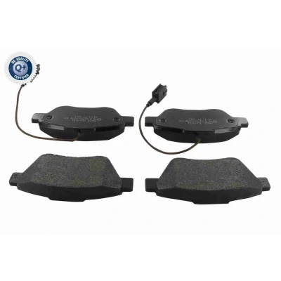 Imagen de VAICO V24 0151 Juego de pastillas freno Q+, calidad primer equipo Eje delantero con contacto avisador desgaste FIAT: Grande Punto Hatchback