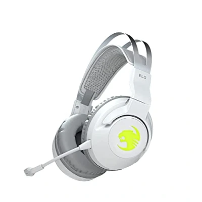 Imagen de Roccat ELO 7.1 Air Auriculares inalámbricos para Juegos de PC RGB, Blanco