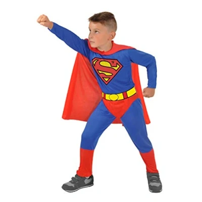 Imagen de Ciao Superman disfraz niño original DC Comics (Talla 3 4 años)