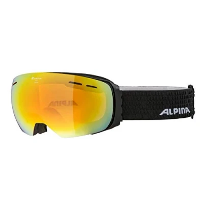 Imagen de ALPINA Unisex Adultos, GRANBY Q LITE Gafas de esquí, black matt, One Size