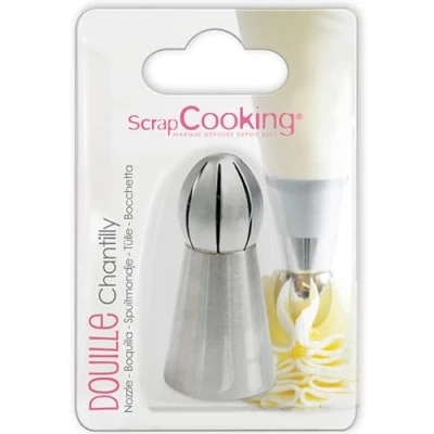 Imagen de Scrapcooking 1799 Casquillo para chantilly (acero inoxidable, 2,3 x 3 6 cm)