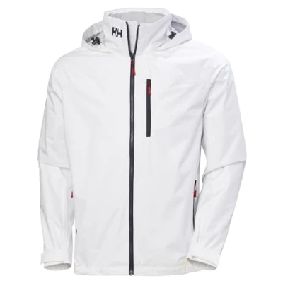 Imagen de Helly Hansen Crew Hooded Jacket Chaqueta, Blanco 2.0, S para Hombre