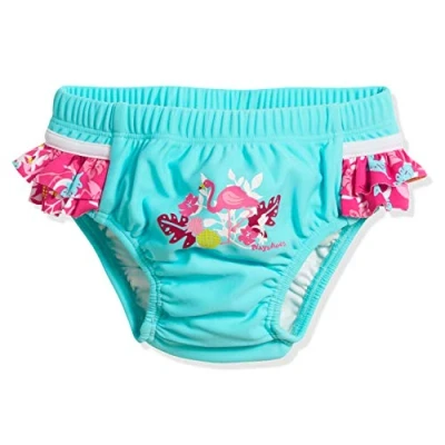 Imagen de Braguita de baño para bebé niña con protección uv Playshoes Flamingo