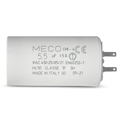 Imagen de Condensador 5.5 µF para persianas SOMFY Motor con conexión de 2,8mm 1 año garantía (1)