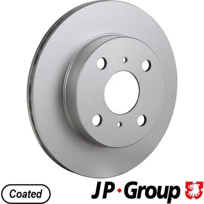 Imagen de JP GROUP 4863100400 Disco de freno Eje delantero 229 16 4 ventilado revestido TOYOTA: Starlet V Hatchback, IV Hatchback
