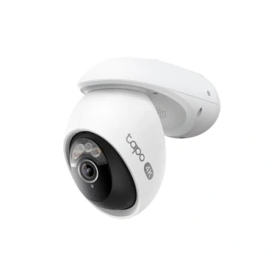 Imagen de Tapo C560WS Cámara de vigilancia al Aire Libre Wi Fi 4K 360, 6 Doble Banda, visión Nocturna en Color, detección IA Gratuita, Seguimiento Inteligente, Alarma luz y Sonido, Audio
