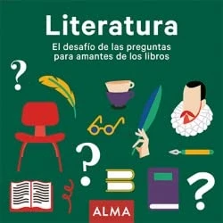 Imagen de Literatura: El desafío de las preguntas para amantes los libros: 25 (Cuadrados diversión)