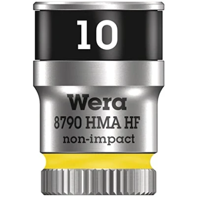 Imagen de WERA 05003725001 8790 HMA HF 10,0 Llave de vaso Zyklop con función sujeción 1/4&quot;