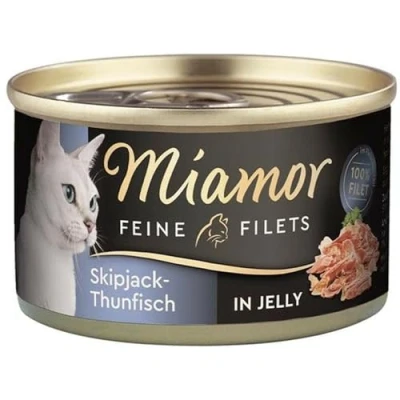 Imagen de Miamor Feine Filets Skipjack Thunfisch in Jelly 100g (Menge: 24 je Bestelleinheit)
