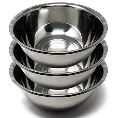 Imagen de Space Home Cuenco de Cocina en Acero Inoxidable Set 3 1450 CC