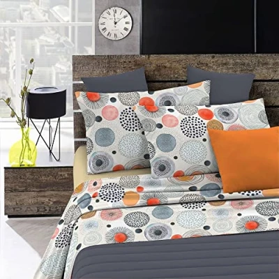 Imagen de Fantasy Acquerello sàbana de Cama fantasía en Microfibra Impresa, acquarela, sìngolo