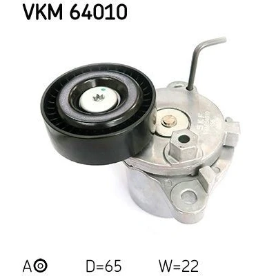 Imagen de SKF VKM 64010 Polea Tensora KIA: cee‘d I Familiar, II Hatchback, RIO 2, HYUNDAI: i30 i20 ACCENT 4 norauto, oscaro,