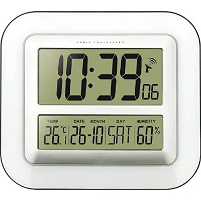 Imagen de Technoline reloj de pared digital controlado por radio WS 8006, tamaño: 280 x 32 245 mm