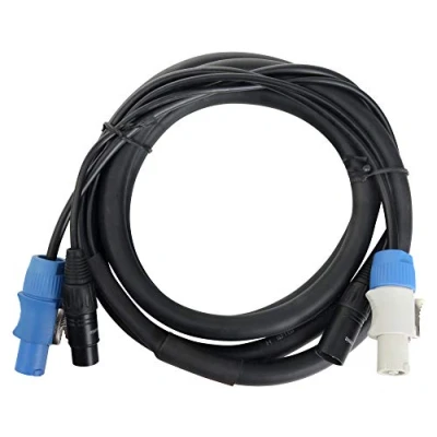 Imagen de Pronomic Stage PPD 2,5 cable híbrido Powerplug/DMX Powercon compatible + DMX 3 polos, m