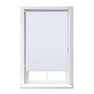 Imagen de Relaxdays Estor Térmico Opaco, Cortina Enrollable Oscurecedora Ventana, sin Taladrar, 160 x 76 cm, Blanco, Poliéster