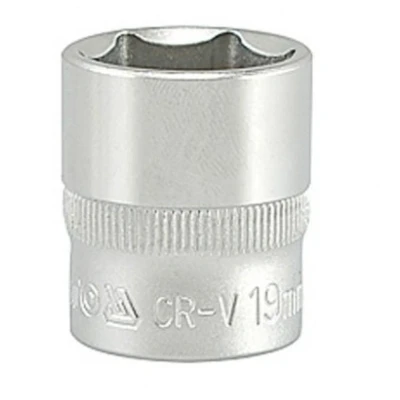 Imagen de YATO YT 3814 Piezas insertables de llave cubo DIN 3121 19 Acero cromo vanadio