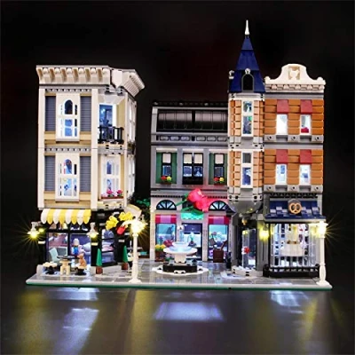 Imagen de BRIKSMAX Kit de Iluminación Led para Lego Creator Expert Gran Plaza, Compatible con Ladrillos Construcción Modelo 10255, Juego Legos no Incluido