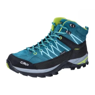 Imagen de CMP Rigel Mid Wmn Trekking Shoes WP, Zapatillas para Caminar Mujer, Ácido Verde Azulado, 37 EU