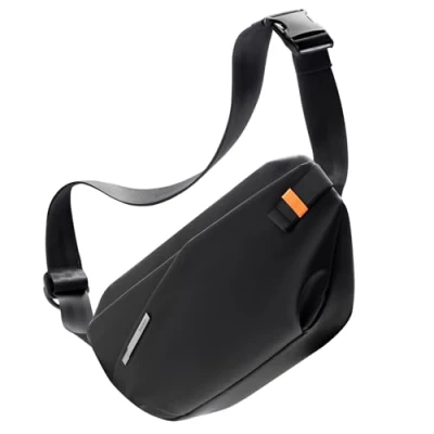 Imagen de Inateck Bandoleras Hombre Ligero con Correa de Ajuste Rápido,Bolso Cruzada Resistente al Agua,Bolso Bandolera Mujer,Bolsa Pecho Multifuncional para Viajes,Ciclismo,Trabajo,Deportes, Negro