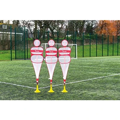Imagen de Precision Pop Up Mannequin Set (Set of 3 + Carry Bag) Entrenamiento, Adultos Unisex, Multicolor (Multicolor), Talla Única