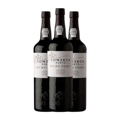 Imagen de Fonseca Port Ruby Porto 75 cl Vino generoso (Caja de 3 Botellas cl)