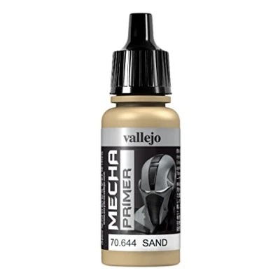 Imagen de Vallejo Pintura acrílica para aerógrafo AV Mecha Color, 17 ml, imprimación de arena