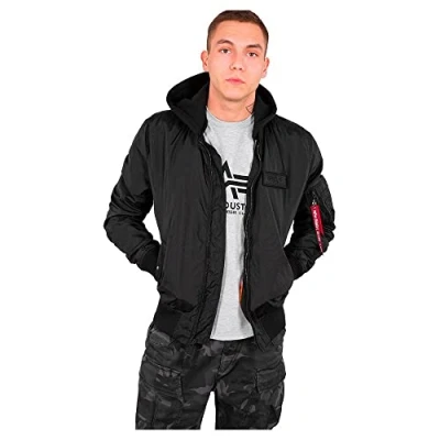 Imagen de Alpha Industries MA1 TT HOOD Chaquetas bomber black, Hombre, Talla: Medium, Black