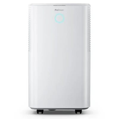 Imagen de Pro Breeze Deshumidificador 12L Bajo Consumo, Silencioso, 3 Modos, Sensor de Humedad, Pantalla LED, Tanque y Tubo Drenaje, Temporizador 24H. Secado Ropa, Elimina Moho Alergias