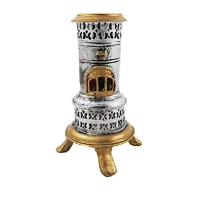 Imagen de Melody Jane Casa de Muñecas Latón Antiguo Borde Curvado Chimenea Fender Miniatura 1:12 Accesorio