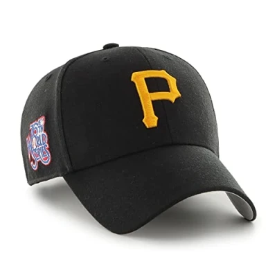 Imagen de 47 Pittsburgh Pirates Black MLB Sure Shot Most Value P. Snapback Cap One Size